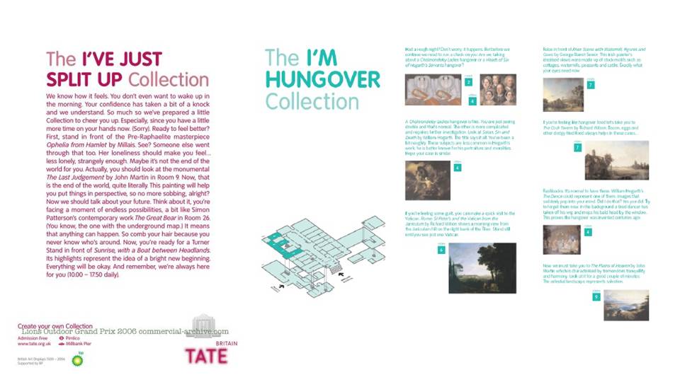 Tate Britain hungover interpretation tour