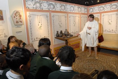 Drama museum education empire romans museum of london