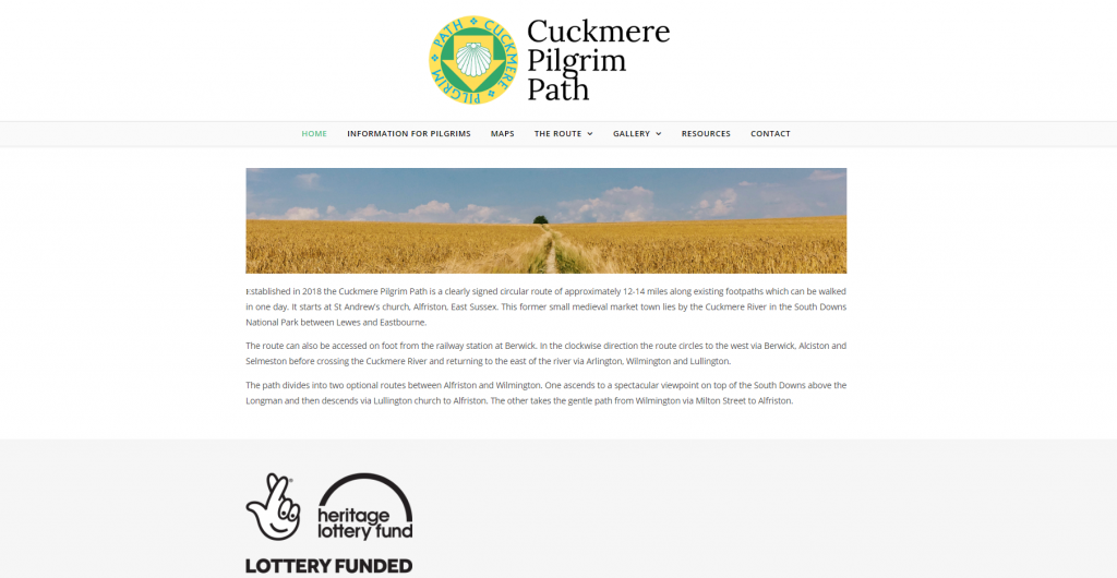 Cuckmere Pilgrim Path Homepage
